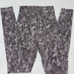 Lululemon Align High Rise Pant 28” Hideaway Camo Lunar Rock Size 2